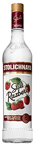Stolichnaya Stoli Razberi flavoured Vodka 37,5% 0,7l Flasche von Stolichnaya