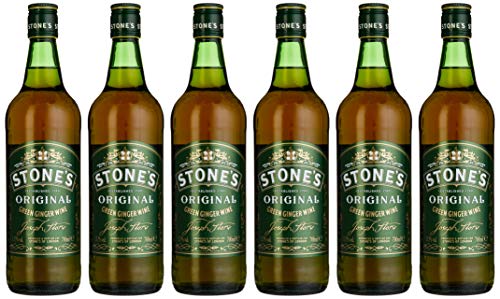 Stone's of London Original Green Ginger Wine Halbtrocken (6 x 0.7 l) von Stones