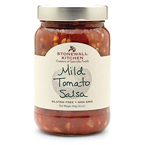 Mild Tomato Salsa von Stonewall Kitchen (454 g) - leicht würzig, fruchtig und besonders aromatisch - intensiver & reichhaltiger Geschmack von Stonewall Kitchen
