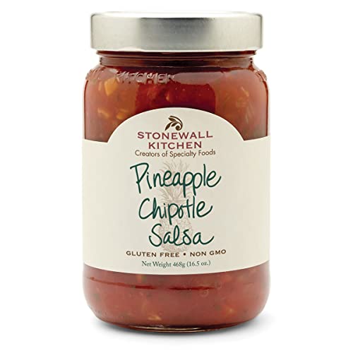 Pineapple Chipotle Salsa von Stonewall Kitchen (454 g) - fruchtig & rauchig - perfekt zu Hühnchen, Tacos und Quesadillas von Stonewall Kitchen