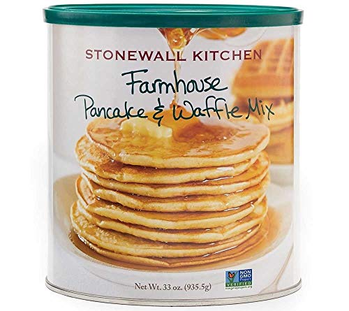Stonewall Kitchen All Natural Farmhouse Pancake & Waffle Mix – Großpackung 936 g – Klassische amerikanische Backmischung für Pancakes & Waffeln, ohne künstliche Zusätze, NON-GMO Stonewall Kitchen All Natural Farmhouse Pancake & Waffle Mix – Großpackung 936 g – Klassische amerikanische Backmischung für Pancakes & Waffeln, ohne künstliche Zusätze, NON-GMO von Stonewall Kitchen