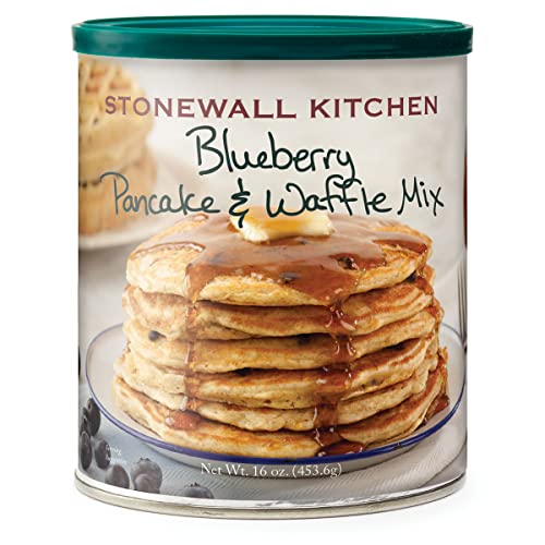 Stonewall Kitchen Blueberry Pancake & Waffle Mix, 454 g – Blaubeer-Backmischung für luftige Pancakes & Waffeln – Mit echten getrockneten Blaubeeren Stonewall Kitchen Blueberry Pancake & Waffle Mix, 454 g – Blaubeer-Backmischung für luftige Pancakes & Waffeln – Mit echten getrockneten Blaubeeren von Stonewall Kitchen