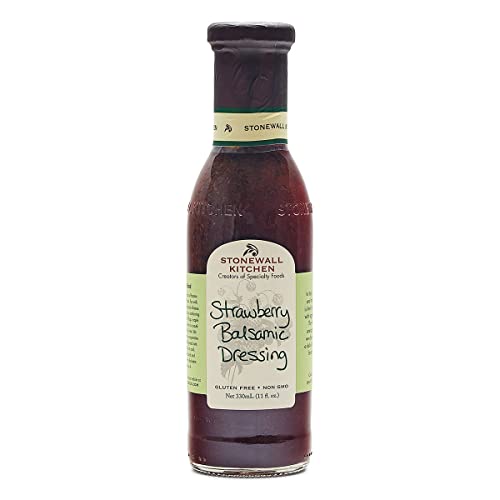 Stonewall Kitchen Dressing, Balsamico Erdbeere, 11 Unze Rot von Stonewall Kitchen