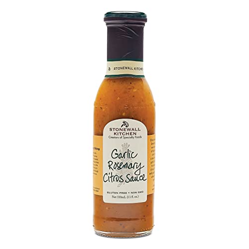 Stonewall Kitchen Garlic Rosemary Citrus Sauce (330 ml) - besonders empfehlenswert zu Fisch, Meeresfrüchten, Geflügel und Fleisch von Stonewall Kitchen