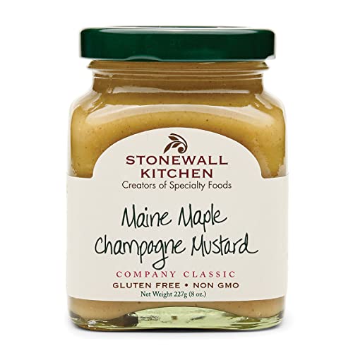 Stonewall Kitchen Gluten-free Maine Maple Champagne Mustard, 8 Ounces von Stonewall Kitchen