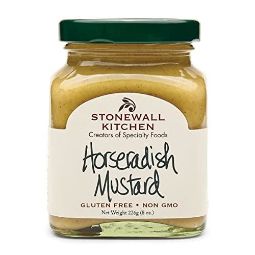 Stonewall Kitchen Glutenfrei-Meerrettich Senf, 8 Unzen Gelb Stonewall Kitchen Glutenfrei-Meerrettich Senf, 8 Unzen Gelb von Stonewall Kitchen