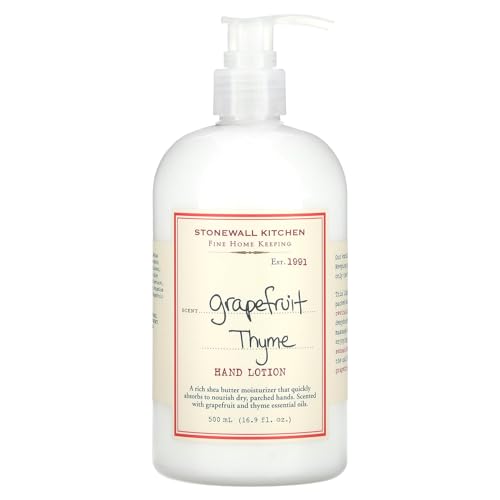 Stonewall Kitchen Grapefruit Thyme Hand Lotion, 16.9 Ounce Bottle Stonewall Kitchen Grapefruit Thyme Hand Lotion, 16.9 Ounce Bottle von Stonewall Kitchen