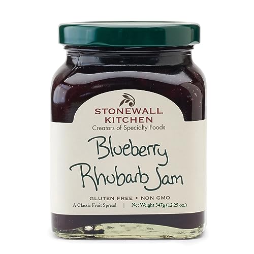 Stonewall Kitchen Marmelade-Beere Rhabarber, 11.25 Fl Oz Blau von Stonewall Kitchen