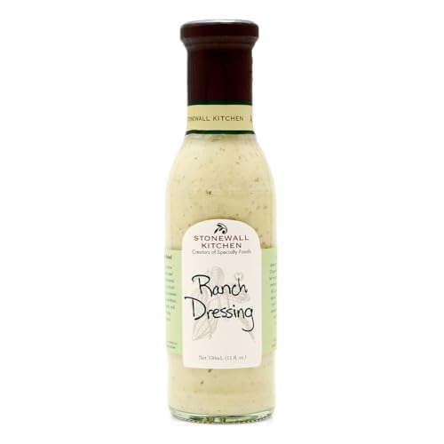 Stonewall Kitchen Ranch Dressing 330 ml – Cremig-würziges Salatdressing mit Buttermilch und feinen Gewürzen – Vielseitig als Dip, Marinade & Sauce – Feinkost direkt aus den USA Stonewall Kitchen Ranch Dressing 330 ml – Cremig-würziges Salatdressing mit Buttermilch und feinen Gewürzen – Vielseitig als Dip, Marinade & Sauce – Feinkost direkt aus den USA von Stonewall Kitchen