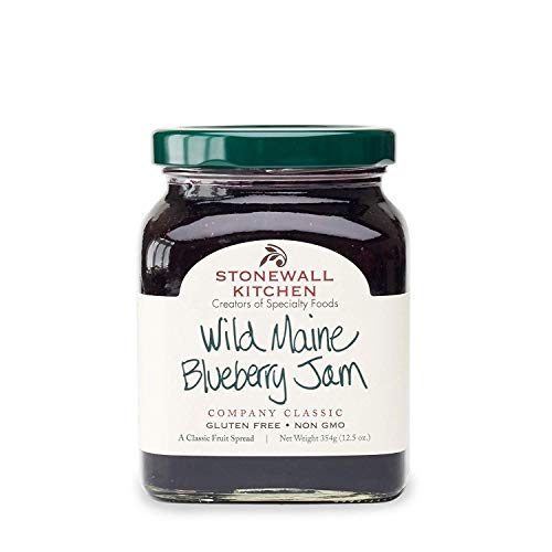 Stonewall Kitchen Wild Maine Blueberry Jam, 354 g – Fruchtiger Blaubeeraufstrich mit handgepflückten wilden Blaubeeren aus Maine, köstliche Blaubeer-Marmelade - ideal für Toast, Pfannkuchen & Desserts Stonewall Kitchen Wild Maine Blueberry Jam, 354 g – Fruchtiger Blaubeeraufstrich mit handgepflückten wilden Blaubeeren aus Maine, köstliche Blaubeer-Marmelade - ideal für Toast, Pfannkuchen & Desserts von Stonewall Kitchen