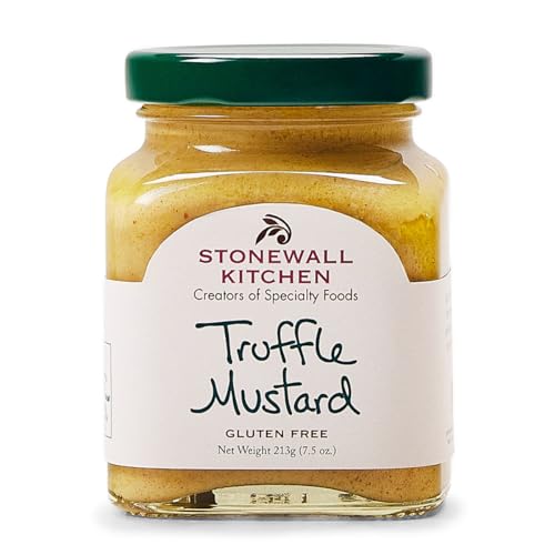 Truffle Mustard von Stonewall Kitchen (213g) - eine kraftvolle Kombination von Senf und Trüffelöl von Stonewall Kitchen