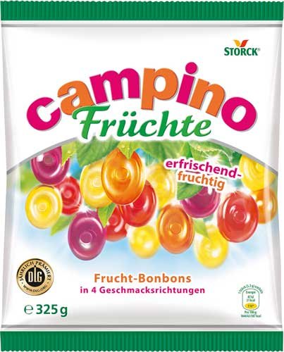 5x Storck - Campino Früchte - 325g von Storck