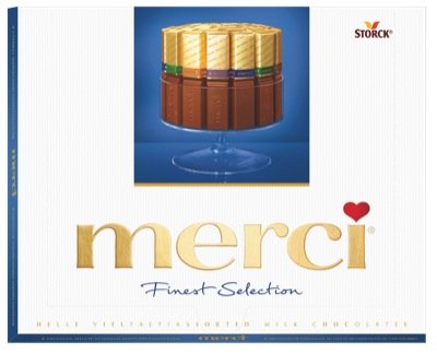 Storck Merci Finest 250g, Helle Vielfalt 10 x 250 g von Storck