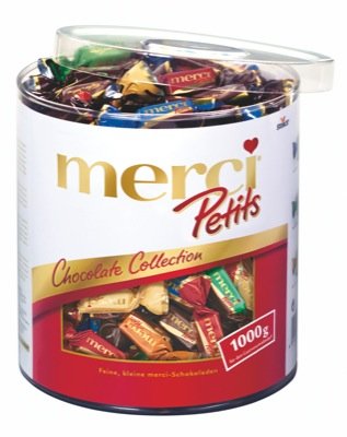 Storck Merci Petits Runddose 1000g von merci