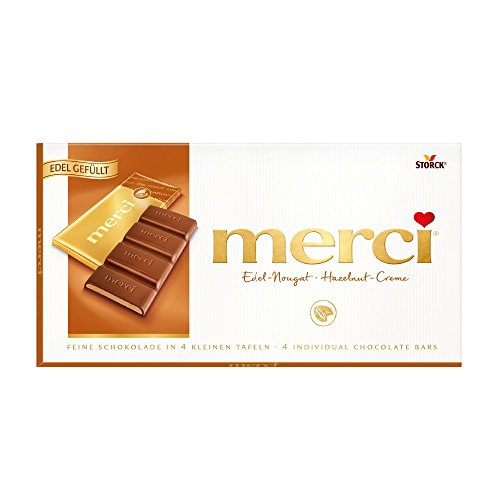 Storck Merci Tafelschokolade Edel-Nougat, 112 g Storck Merci Tafelschokolade Edel-Nougat, 112 g von Storck