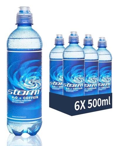 STORM Koffeinhaltiges Wasser 6er Set 500ml - zuckerfrei, kalorienfreies Wasser mit Koffein, perfekt für Festivals & lange Nächte, Kaffee-Alternative & Wachmacher, ohne Zusätze - inkl. 1,50€ Pfand STORM Koffeinhaltiges Wasser 6er Set 500ml - zuckerfrei, kalorienfreies Wasser mit Koffein, perfekt für Festivals & lange Nächte, Kaffee-Alternative & Wachmacher, ohne Zusätze - inkl. 1,50€ Pfand von Storm