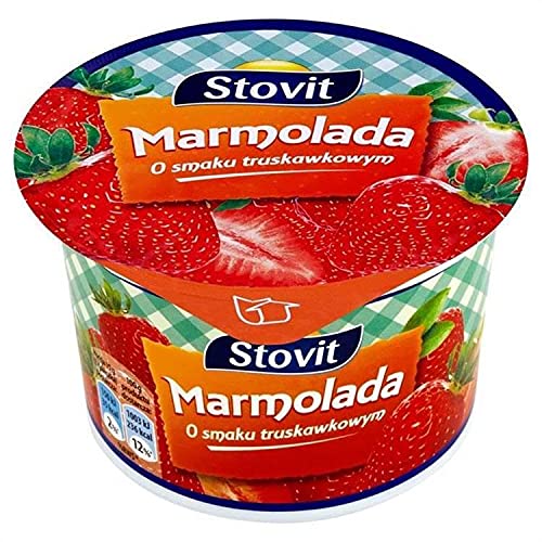 Marmolada Truskawkowa - Erdbeermarmelade zum Backen 320g Stovit von Stovit