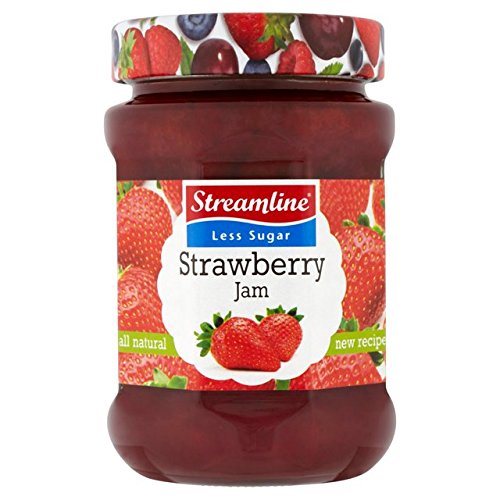 Streamline Reduzierte Zucker Strawberry Jam 340g Streamline Reduzierte Zucker Strawberry Jam 340g von Streamline