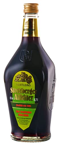 Streitberger Altbitter | Edel-kraftvoller Bitterlikör | 0,7l. Flasche von Streitberger