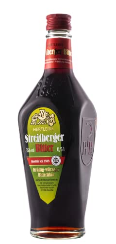 Streitberger Bitter | kräftig-würziger Bitterlikör | 0,5l. Flasche von Streitberger