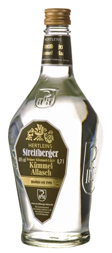Streitberger Kümmel-Allasch | Feiner Kümmel-Likör | 0,7l. Flasche von Streitberger