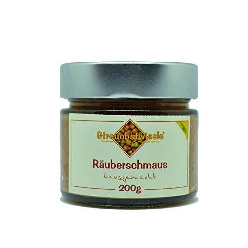 Streuobstwiesle Räuberschmaus - 200 g Rein pflanzlicher, veganer Brotaufstrich mit frischen Zutaten zubereitet. Streuobstwiesle Räuberschmaus - 200 g Rein pflanzlicher, veganer Brotaufstrich mit frischen Zutaten zubereitet. von Streuobstwiesle