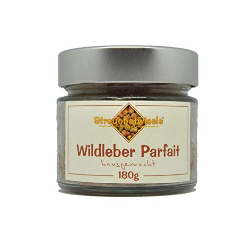 Streuobstwiesle Wildleber Parfait - Wildleberpastete - 180 g - Exquisites Wildleber Parfait - Wildleberpastete nach unserem Hausrezept hergestellt von Streuobstwiesle