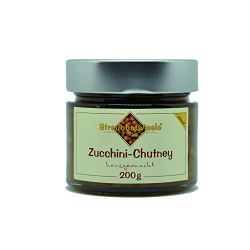 Streuobstwiesle Zucchini Chutney - 200 g - Herzhafte, handgerührte, aromatische Sauce aus Deutschland zum Grillen, zum Fondue, zum Raclette, zum Kase, zum Reis. Streuobstwiesle Zucchini Chutney - 200 g - Herzhafte, handgerührte, aromatische Sauce aus Deutschland zum Grillen, zum Fondue, zum Raclette, zum Kase, zum Reis. von Streuobstwiesle