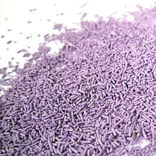 Streuselheld Jimmie`s Lila (Mauve) 40g Streusel zum Dekorieren und Verzieren von Gebäck aller Art wie Torten Kuchen Keksen Zuckerstreusel von Streuselheld