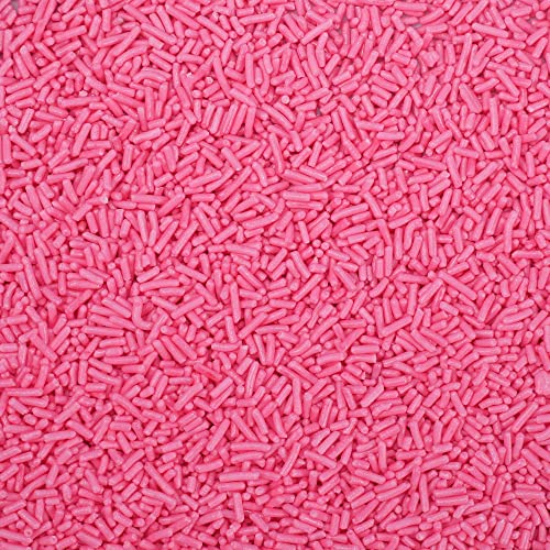 Streuselheld Jimmie`s Pink 40g Streusel zum Dekorieren und Verzieren von Gebäck aller Art wie Torten Kuchen Keksen Zuckerstreusel von Streuselheld