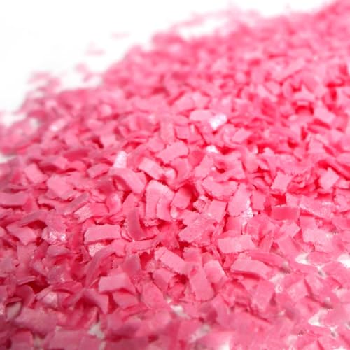 Streuselheld Schnippel Pink 10g Esspapier-Flocken Streusel zum Dekorieren und Verzieren von Gebäck aller Art wie Torten Kuchen Keksen Zuckerstreusel von Streuselheld Sprinklesmixes with love