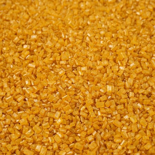 Streuselheld Kristallgold 40g Streusel zum Dekorieren und Verzieren von Gebäck aller Art wie Torten Kuchen Keksen Zuckerstreusel Streuselheld Kristallgold 40g Streusel zum Dekorieren und Verzieren von Gebäck aller Art wie Torten Kuchen Keksen Zuckerstreusel von Streuselheld