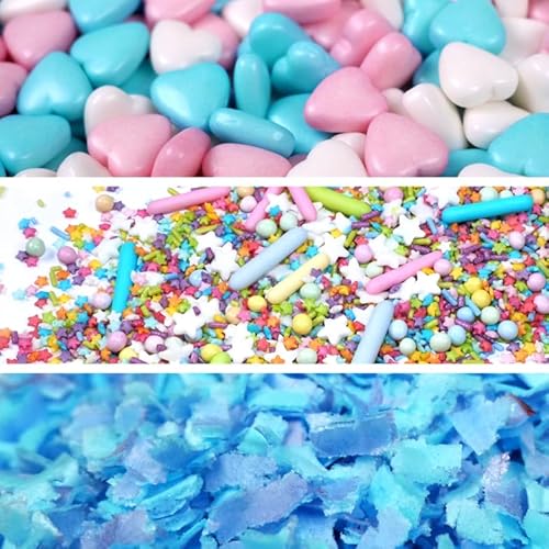 Streuselheld Set Party Parade 90g - Kreatives Sprinklesset für frische Backkreationen & süße Leckereien an warmen Tagen Streuselheld Set Party Parade 90g - Kreatives Sprinklesset für frische Backkreationen & süße Leckereien an warmen Tagen von Streuselheld