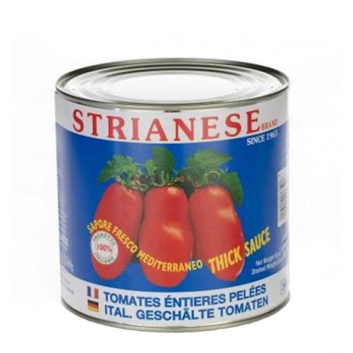 San Marzano D.O.P. Pomodori Pelati geschälte Tomaten sauce Italien dose 2,5kg San Marzano D.O.P. Pomodori Pelati geschälte Tomaten sauce Italien dose 2,5kg von STRIANESE