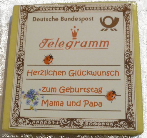 Strohauer's Telegrammtorte mit Alkohol 1000 GR von Strohauer`s Backstube