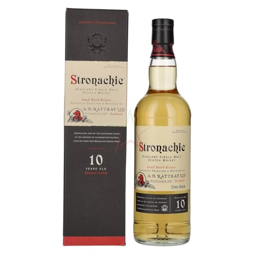 A.D. Rattray Stronachie 10 Years Old Scotch Whisky 43,00% 0,70 lt. von Stronachie