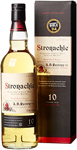 Stronachie A.D. Rattray 10 Years Old Scotch mit Geschenkverpackung Whisky (1 x 0.7 l) von Stronachie