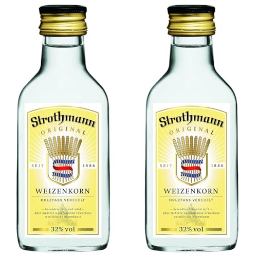 Weizenkorn 12 x 0,1l-Fl. 32% vol. (Packung mit 2) von Strothmann