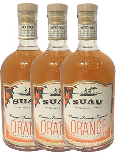 Suau Orange Brandy/Likör 3 x 0,7 Liter von Suau Orange Brandy / Likör 3 x 0,7 Liter