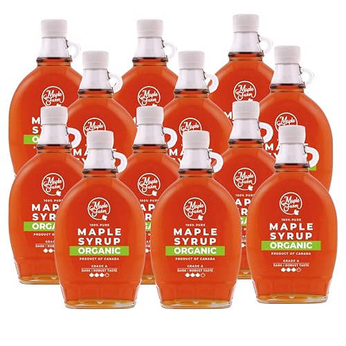 MAPLE MOON AHORNSIRUP 12x 250ml Meplat-Glasflasche | pure canadian maple syrop grade A | dunkel | kräftig | aus dem reinen Ahornsaft von robusten kanadischen Ahornbäumen MAPLE MOON AHORNSIRUP 12x 250ml Meplat-Glasflasche | pure canadian maple syrop grade A | dunkel | kräftig | aus dem reinen Ahornsaft von robusten kanadischen Ahornbäumen von Sucelos