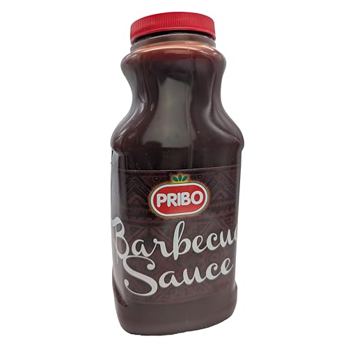 PRIBO BARBECUE BBQ-Sauce-Soße 2400ml | Tex-Mex kräftige Grill-Sauce | handliche Plastikflasche | einfache Dosierung Lagerung | für Spareribs Pulled Pork Bratwurst Lachs PRIBO BARBECUE BBQ-Sauce-Soße 2400ml | Tex-Mex kräftige Grill-Sauce | handliche Plastikflasche | einfache Dosierung Lagerung | für Spareribs Pulled Pork Bratwurst Lachs von Sucelos