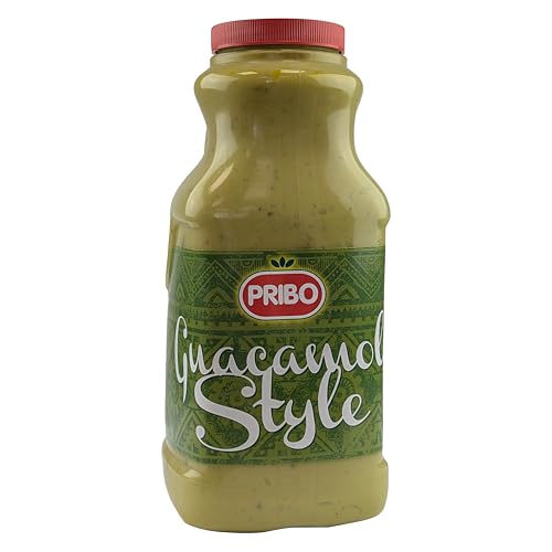 PRIBO GUACAMOLE STYLE Sauce-Soße 2400ml | Tex-Mex Sauce | handliche Plastikflasche | einfache Dosierung Lagerung | cremige Avocadosauce | für Bohnen-Gerichte wie Chili-con-Carne PRIBO GUACAMOLE STYLE Sauce-Soße 2400ml | Tex-Mex Sauce | handliche Plastikflasche | einfache Dosierung Lagerung | cremige Avocadosauce | für Bohnen-Gerichte wie Chili-con-Carne von Sucelos