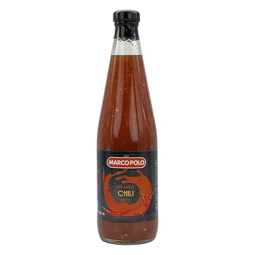 MARCO-POLO SWEET THAI CHILI SAUCE 700ml Plastikflasche | Thai-Soße | thailand sauce | aus roten Chilischoten | süß und pikant von Sucelos