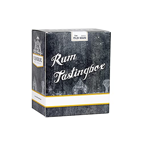 OLD MAN SPIRITS Rum Tastingbox, 40% vol, 120ml von Sucos