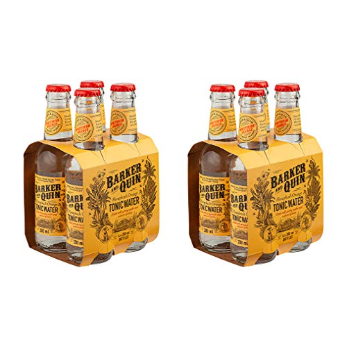 Barker & Quin Honeybush & Orange Tonic 8 x 200ml / rein natürlich / Südafrika toller Begleiter zu Gin / handwerklich hergestellt / (Einweg Flaschen Preis incl. 2,00 € / 8 x 0,25€ DPG Einwegpfand) von Südafrika Genuss