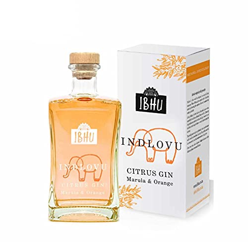 Indlovu Citrus Gin aus Südafrika/Elefant foraged Botanicals/Gin aus Elefanten-Dung/Orange/Marula / 0,7 L / 43% Vol (Flasche) von Südafrika Genuss