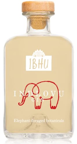 Indlovu Gin aus Südafrika/Elefant foraged Botanicals/Gin aus Elefanten-Dung/Wacholder/Buchu/Fynbos/Rooibos / 0,5 L / 43% Vol (Flasche) von Inverroche