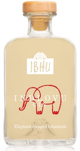 Indlovu Gin aus Südafrika/Elefant foraged Botanicals/Gin aus Elefanten-Dung/Wacholder/Buchu/Fynbos/Rooibos / 0,7 L / 43% Vol (Flasche) von Südafrika Genuss