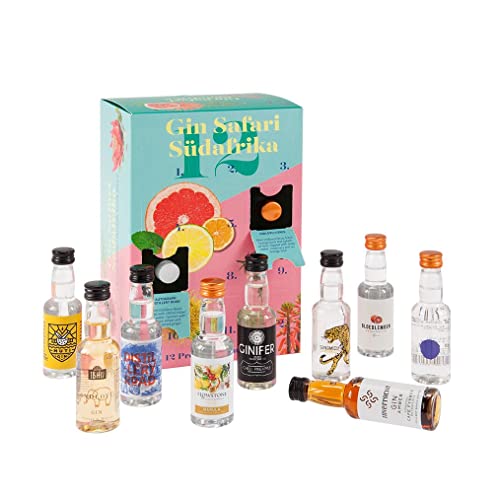Sundowner Box – 12 sonnige Grüße aus Südafrika und Kenia - Miniaturen als Geschenkset Sundowner Box – 12 sonnige Grüße aus Südafrika und Kenia - Miniaturen als Geschenkset von Südafrika Genuss