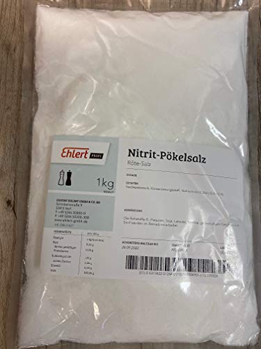 Pökelsalz 1 Kg Beutel 0,4 - 0,5% Nitrit für Fleisch und Wurstwaren Pökelsalz 1 Kg Beutel 0,4 - 0,5% Nitrit für Fleisch und Wurstwaren von Südsalz